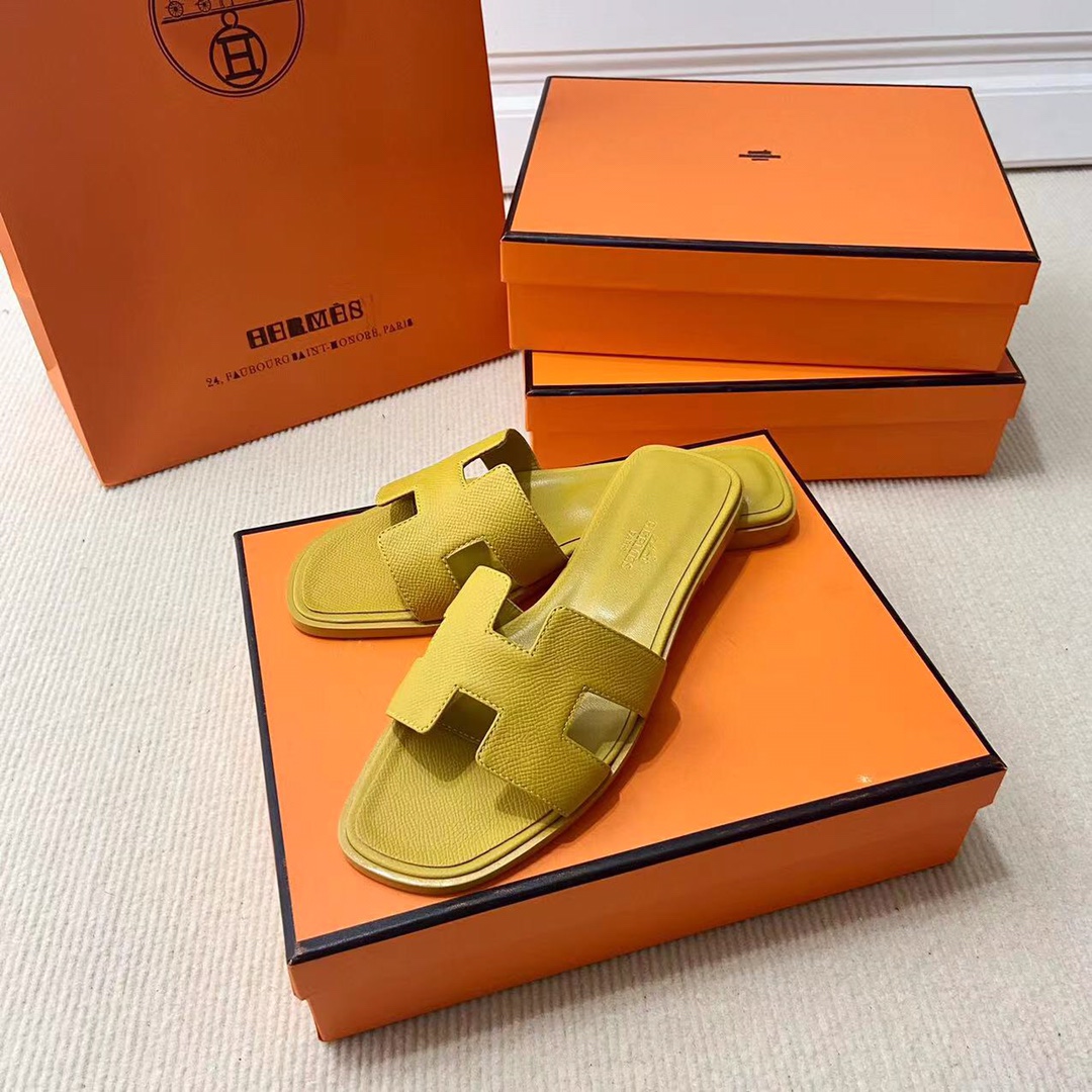 에르메스 올수공 오란 슬리퍼 샌들 앱송 80